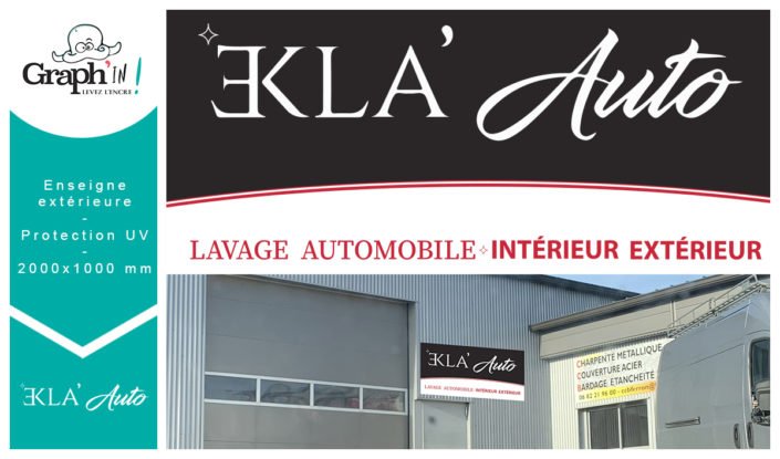 MockUp-Enseigne-EklaAuto Enseigne en dibond pour Ekla Auto à Châteaubriant
