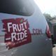 Marquage de voiture pour FRUIT RIDE à Nantes