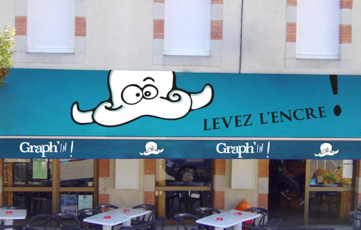 ArticleLambrequin lambrequin store banne signalétique